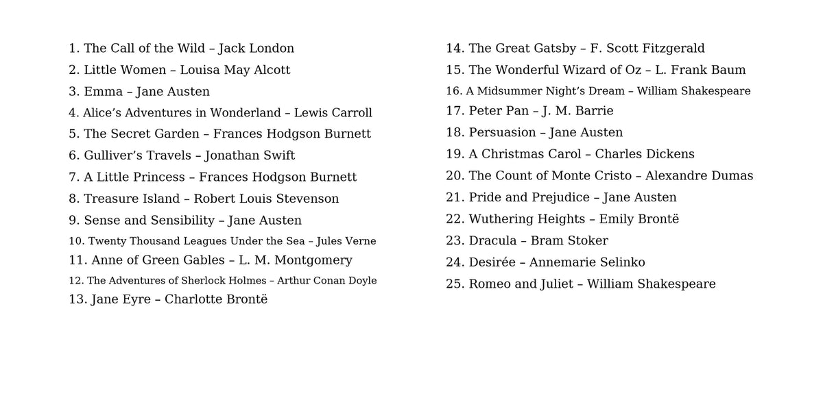 Novel Advent Calendar